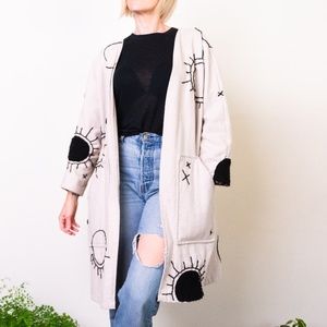 Embroidered Duster